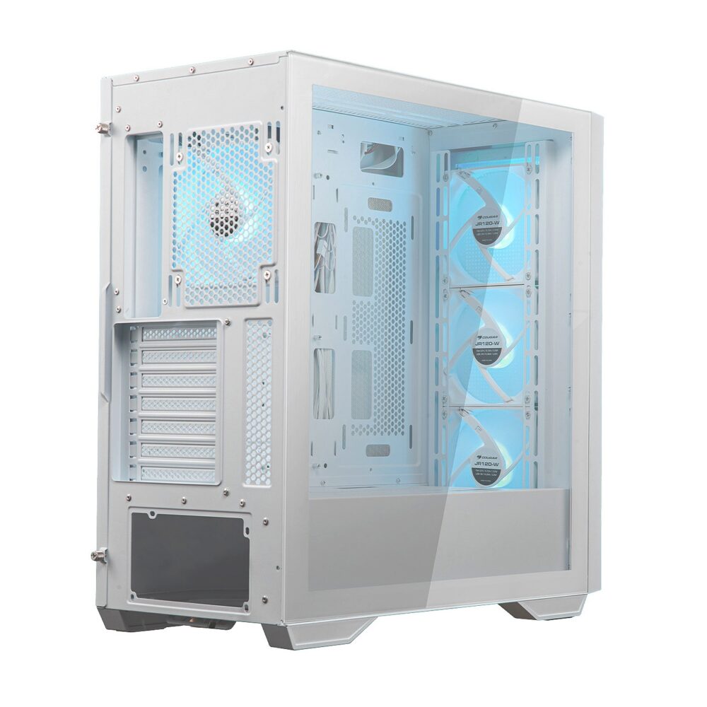 Alternative view of CC-COUGAR Case UNIFACE RGB Middle ATX White USB 3.0
