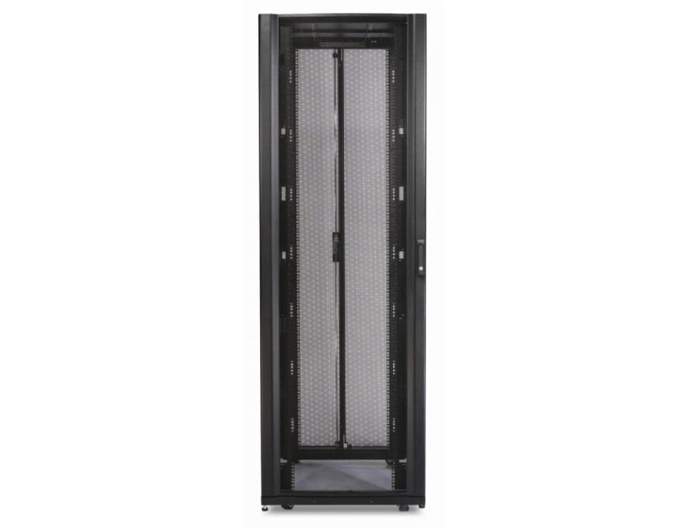APC NetShelter SX 42U AR3150, 750mm Wide x 1070mm Deep Enclosure with Sides Black