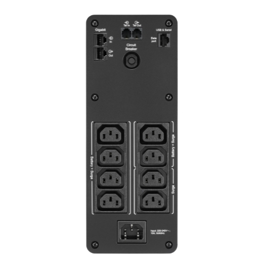 Alternative view of APC Back UPS BR1600SI 1600VA