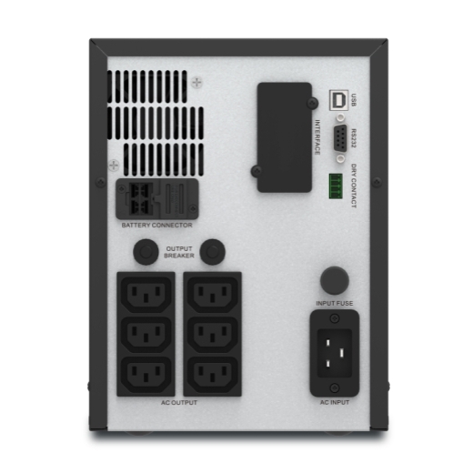 Alternative view of APC Smart Easy UPS SMV3000CAI Line Interactive