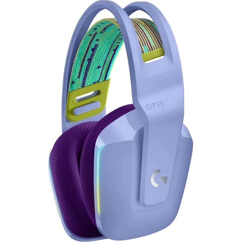 Alternative view of LOGITECH Wireless Headset Gaming G733 LightSpeed Lilac