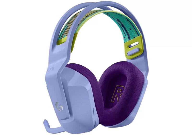 LOGITECH Wireless Headset Gaming G733 LightSpeed Lilac - Image 3