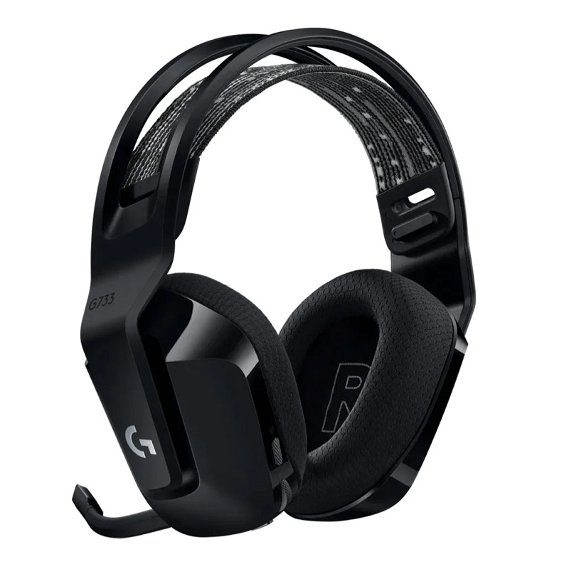 Alternative view of LOGITECH Wireless Headset Gaming G733 LightSpeed Black