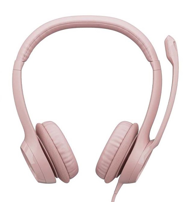 Alternative view of LOGITECH Headset USB H390 Rose