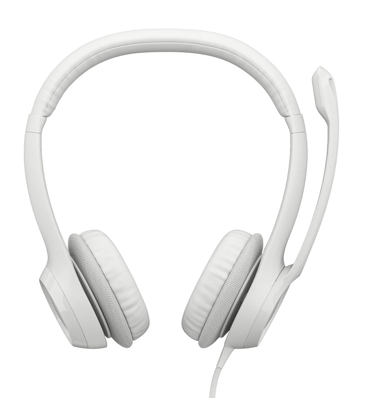 Alternative view of LOGITECH Headset USB H390 White