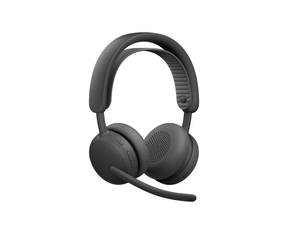 Alternative view of LOGITECH Wireless Headset Zone 2 ES Graphite - Teams - Bluetooth Only