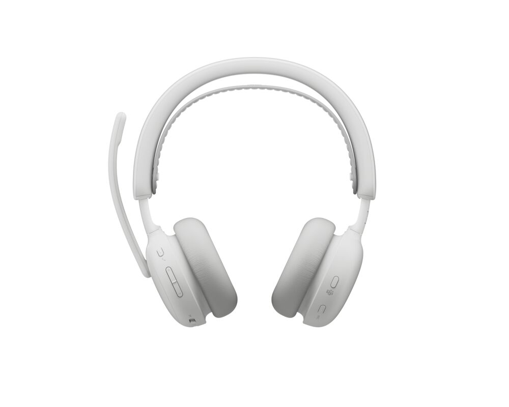LOGITECH Wireless Headset Zone 2 ES White - Teams - Bluetooth/USB