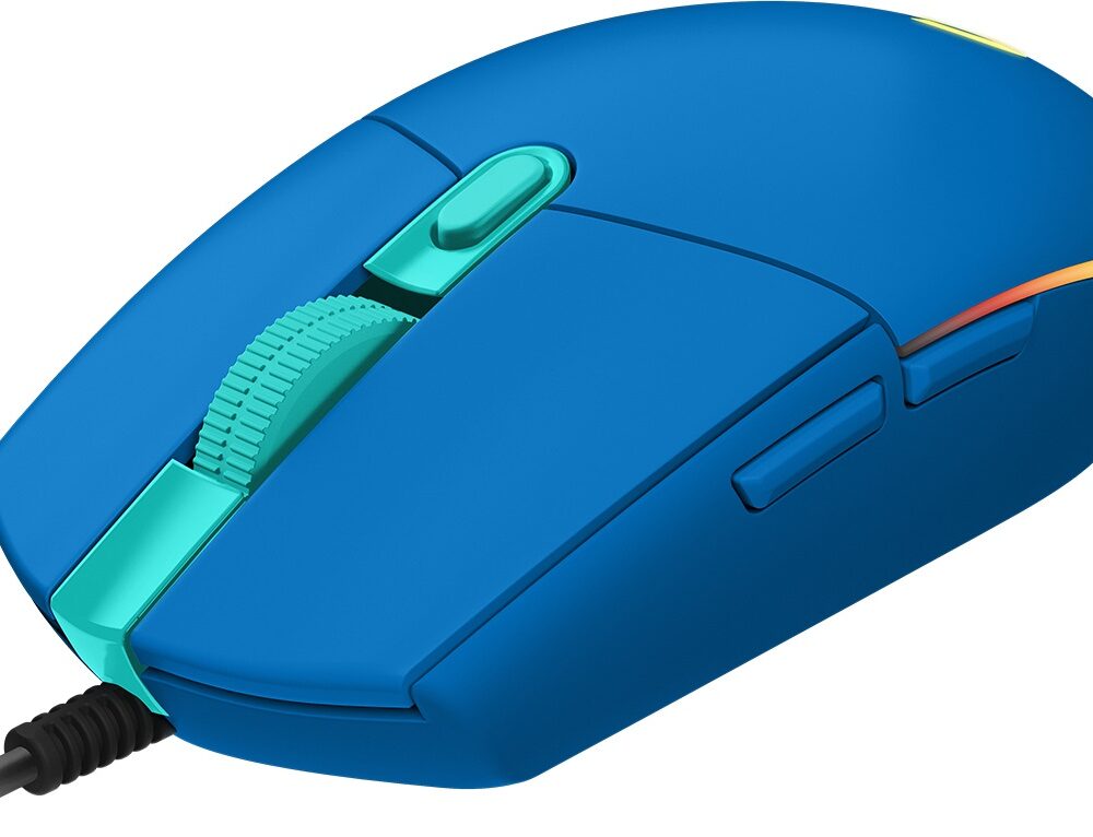 Alternative view of LOGITECH Mouse Gaming G102 Lightsync Blue