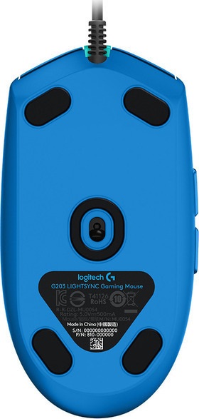 LOGITECH Mouse Gaming G102 Lightsync Blue - Image 4