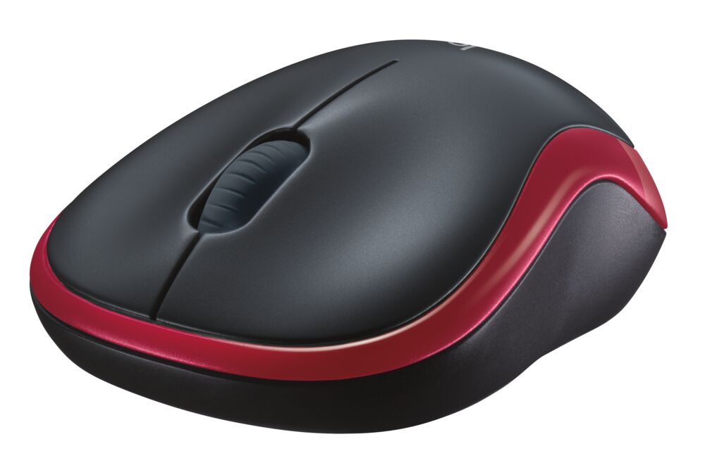 LOGITECH Mouse Wireless M185 Red - Image 5