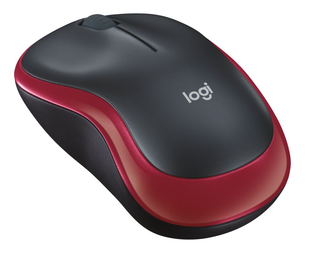 Alternative view of LOGITECH Mouse Wireless M185 Red
