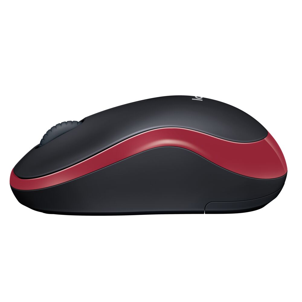 LOGITECH Mouse Wireless M185 Red - Image 3