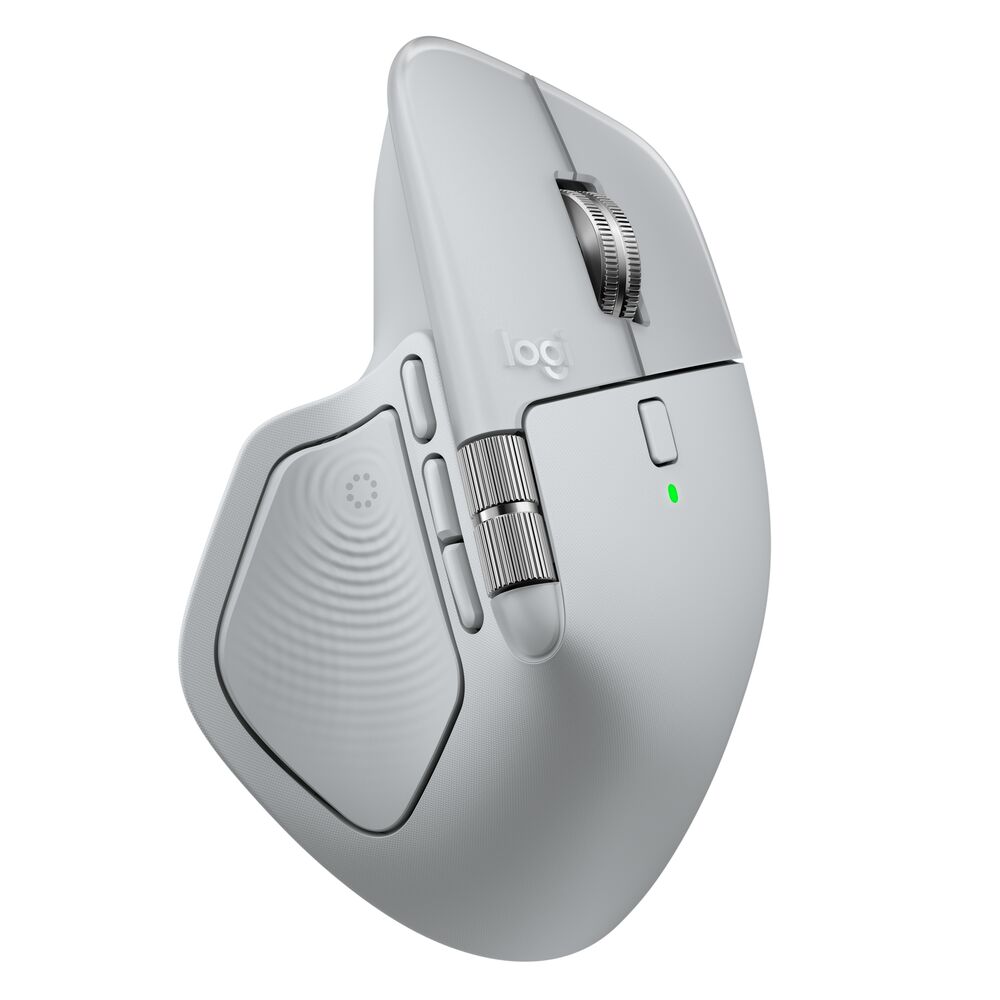 LOGITECH Mouse MX Master 4 For Mac Pale Grey - Image 5