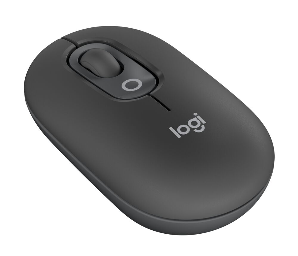 Alternative view of LOGITECH Mouse POP Wireless With Emoji Button Graphite