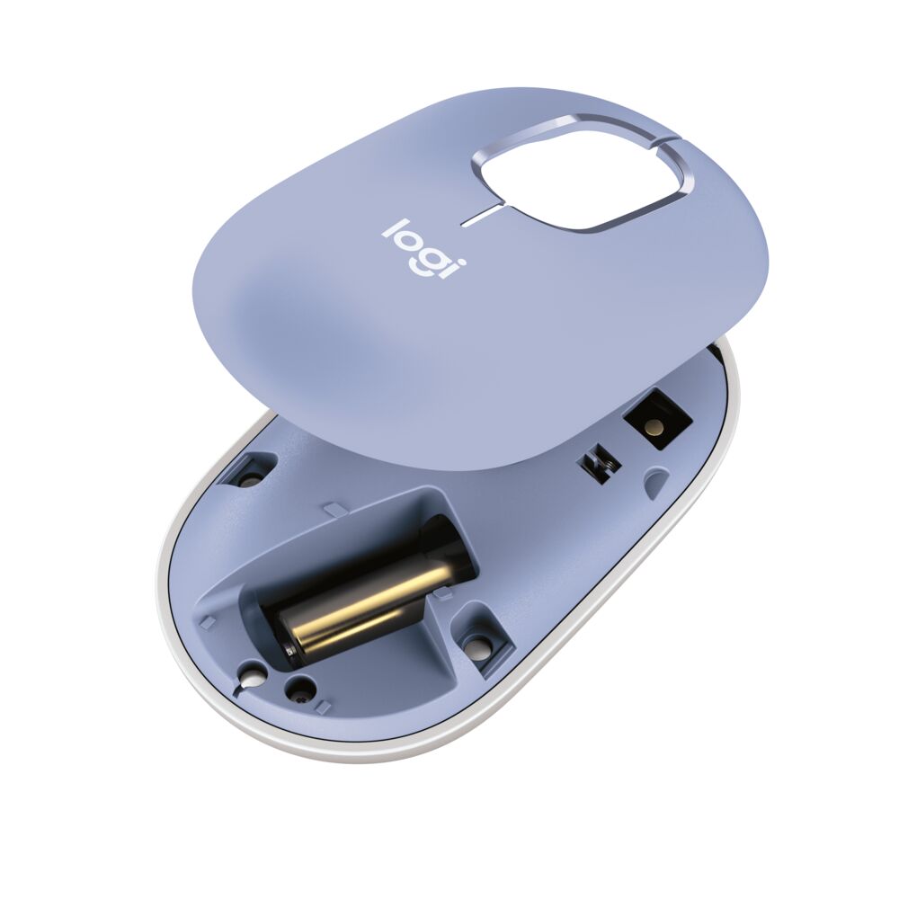 Alternative view of LOGITECH Mouse POP Wireless With Emoji Button Lilac
