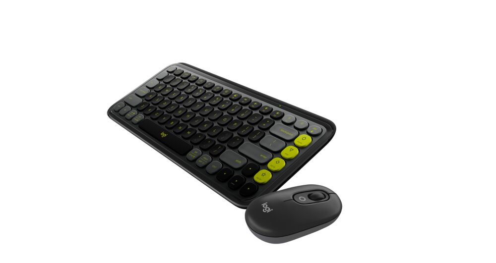 Alternative view of LOGITECH Keyboard/Mouse POP Icon Combo Graphite