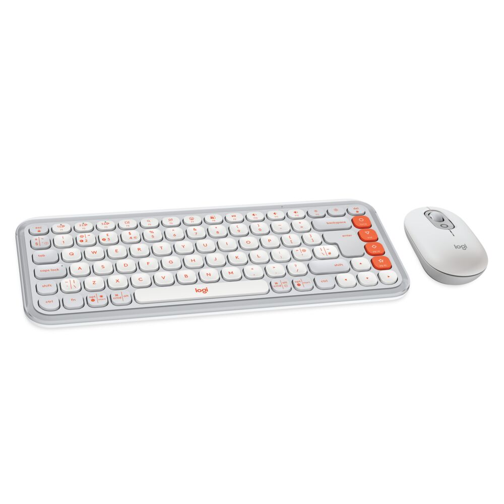 LOGITECH Keyboard/Mouse POP Icon Combo White - Image 3
