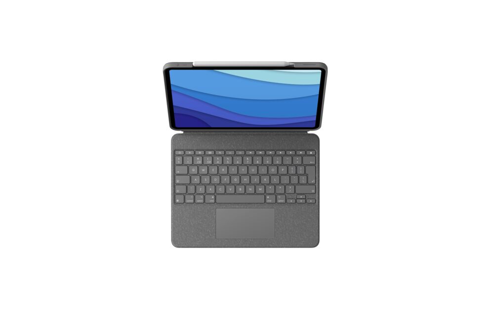 LOGITECH Case / Keyboard Combo Touch για iPad Pro 12,9 ιντσών (5ης και 6ης γενιάς), Oxford Grey