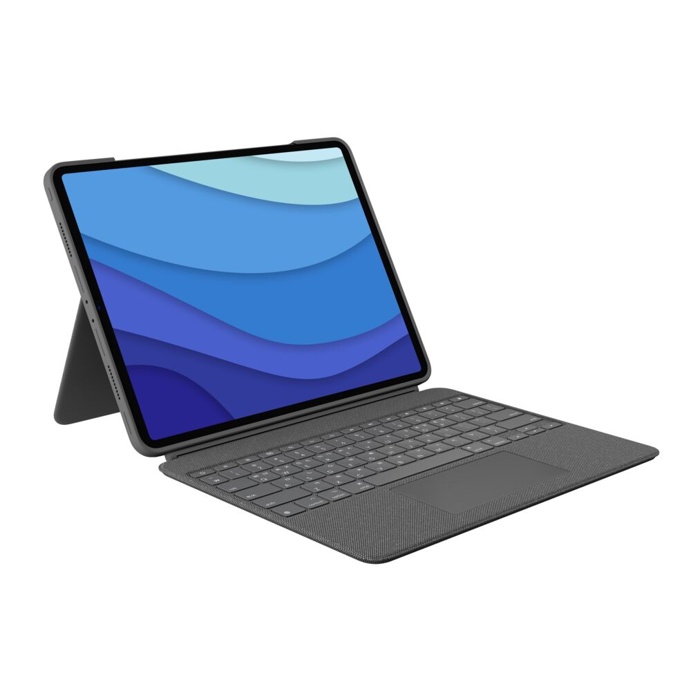 Alternative view of LOGITECH Case / Keyboard Combo Touch για iPad Pro 12,9 ιντσών (5ης και 6ης γενιάς), Oxford Grey