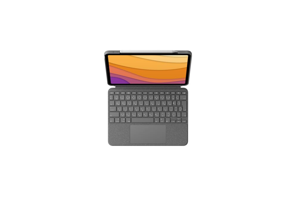 LOGITECH Case / Keyboard Combo Touch για iPad (10th gen και A16), Grey