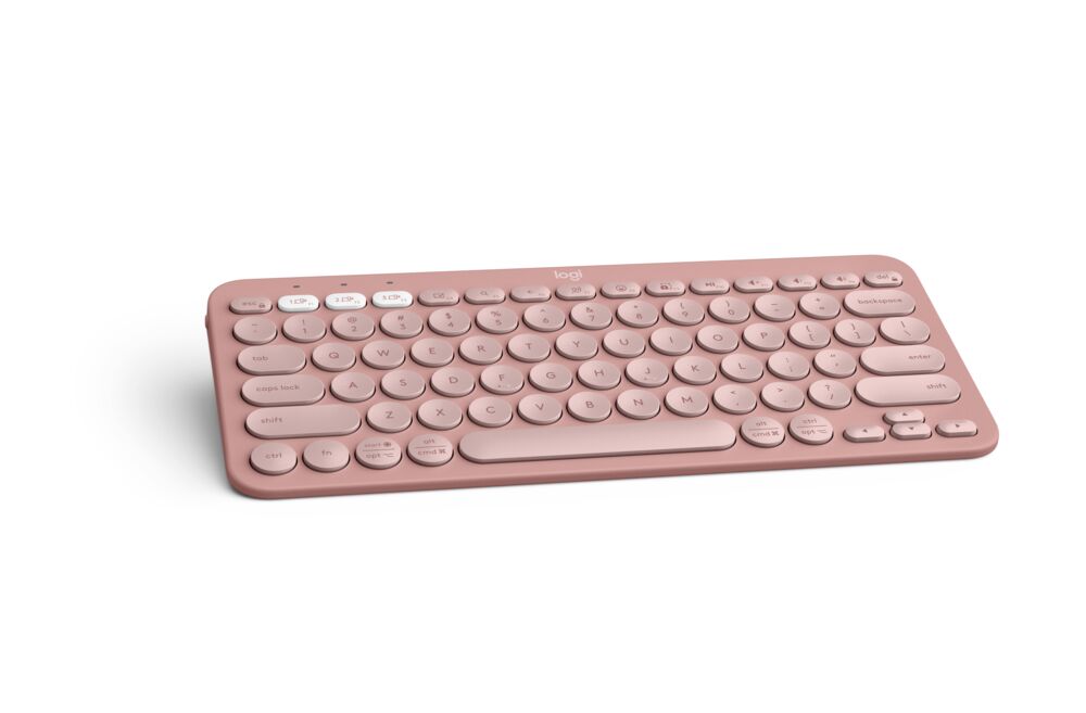 Alternative view of LOGITECH Keyboard Blueetooth K380s Rose