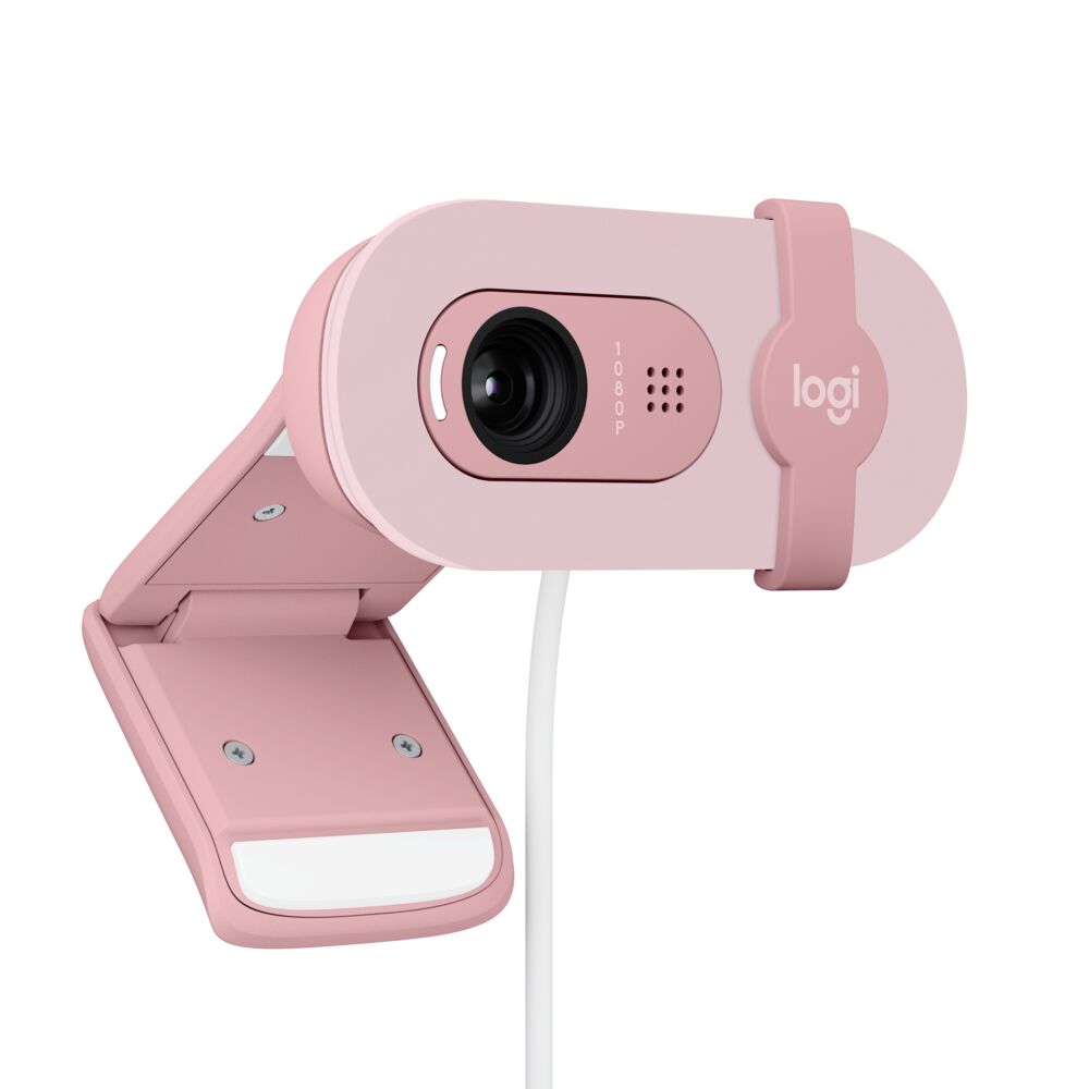 Alternative view of LOGITECH Webcam Brio 100 Rose