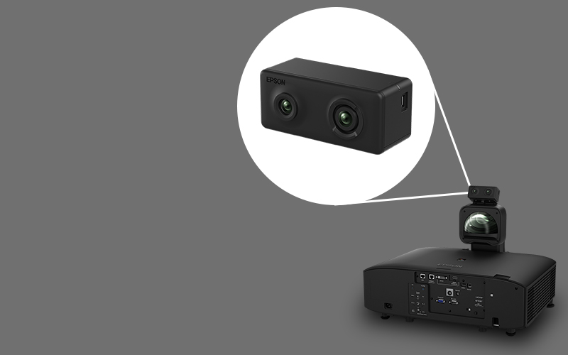 Alternative view of EPSON Projector EB-PU1007B Laser