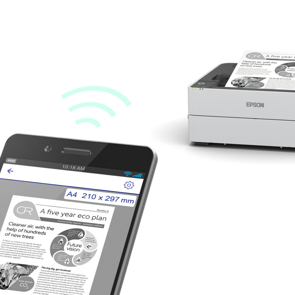 Alternative view of EPSON Printer EcoTank M1180 Inkjet ITS