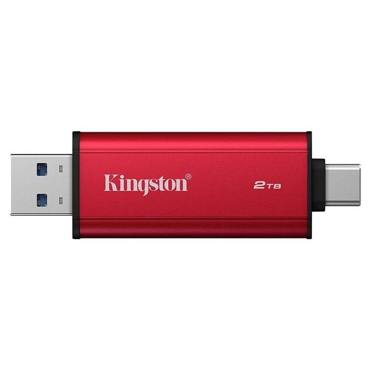 Alternative view of KINGSTON EXTERNAL DUAL PORTABLE SSD SPSD/2TB USB-C/A 3.2 Gen 2 2TB