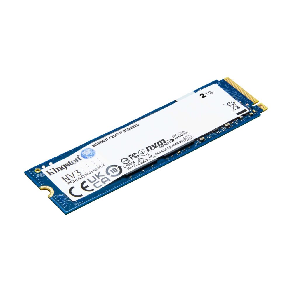 Alternative view of KINGSTON SSD M.2 SNV3S/2000G, 2TB, NVMe, PCIe 4.0