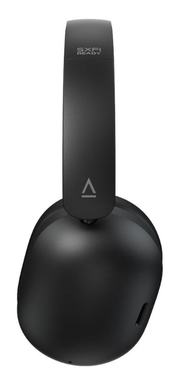 Alternative view of CREATIVE Headset Wireless Zen Hybrid 2 Black
