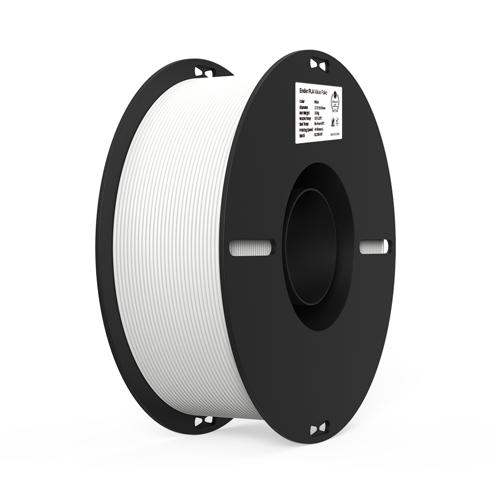 Alternative view of Creality EN-PLA Value Pack 2kg - White - White 1+1kg Ender 3D Printer Filament 3301010347