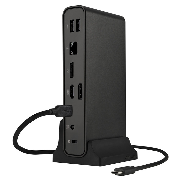 Alternative view of ASUS DOCKING Triple Display USB-C Dock Duo DC301