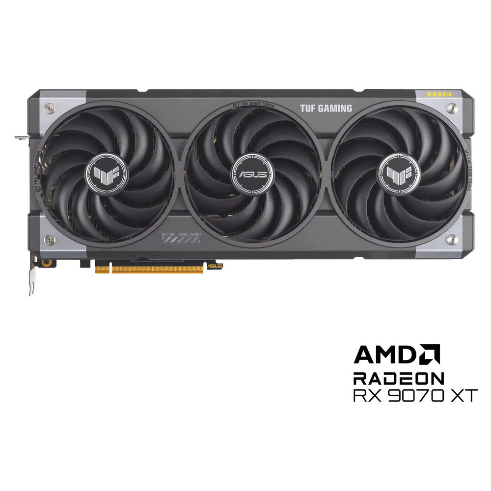 Alternative view of ASUS VGA TUF-RX9070XT-O16G-GAMING, 16GB, GDDR6