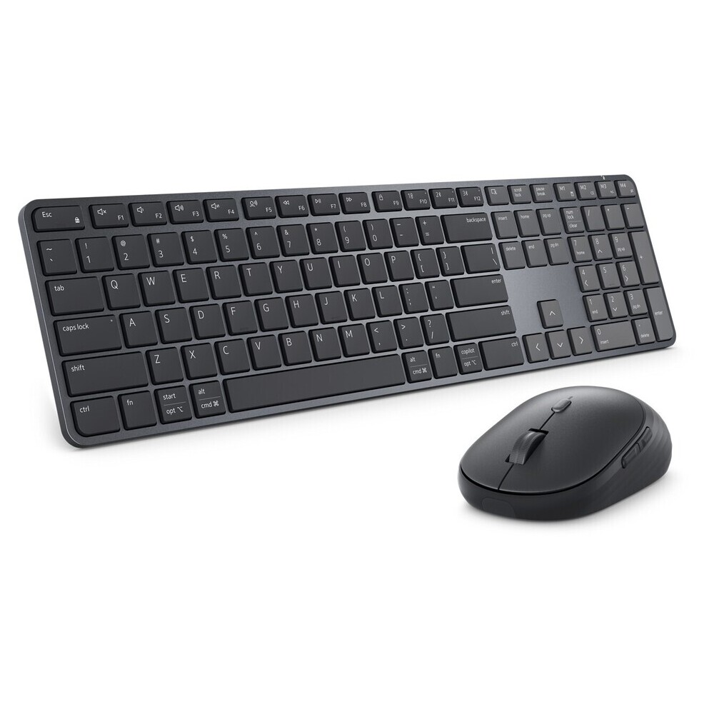 Alternative view of DELL Pro 7 Slim Keyboard and Mouse - KM726 Greek Wireless