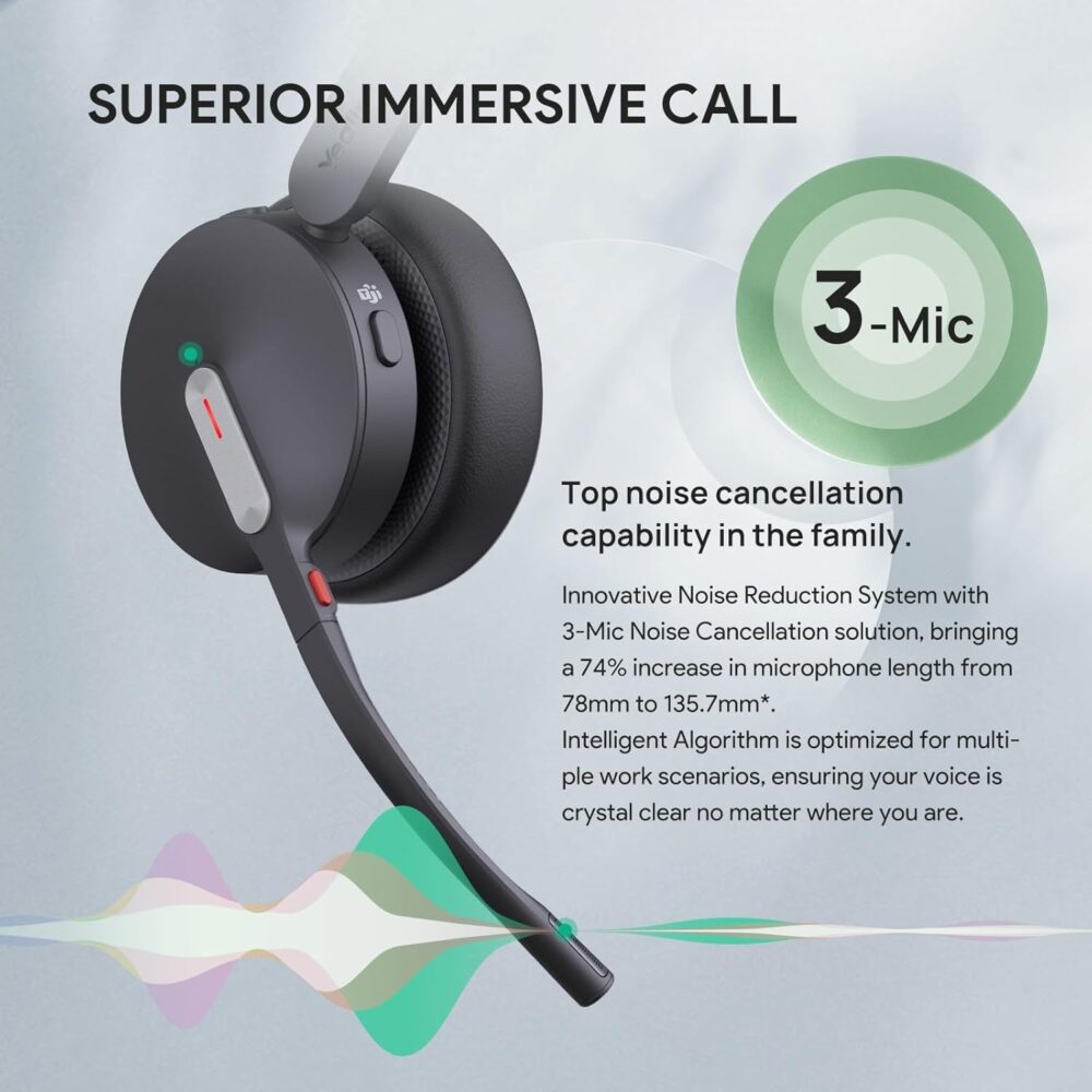 Alternative view of YEALINK Bluetooth Headset BH70 Dual Stereo