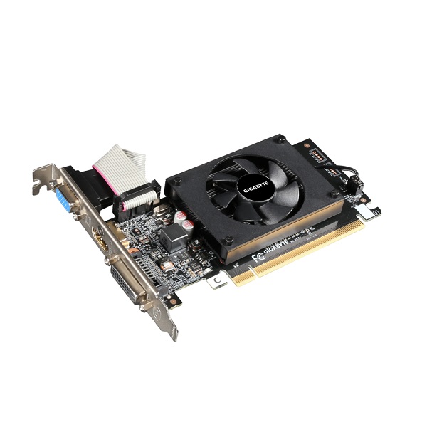 Alternative view of GIGABYTE VGA GV-N710D3-2GL, 2048MB, DDR3
