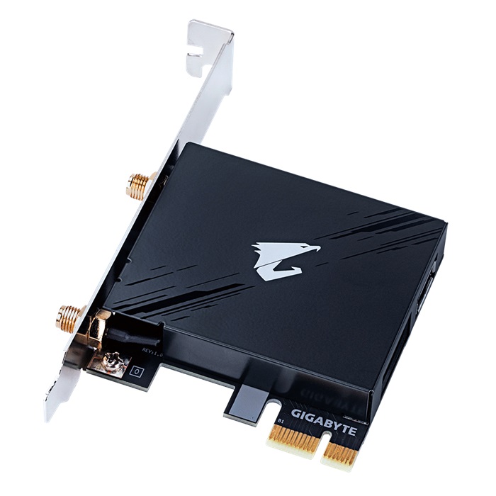 Alternative view of GIGABYTE Wireless PCIe WIFI 7 GC-WIFI7 ,5800Mbps