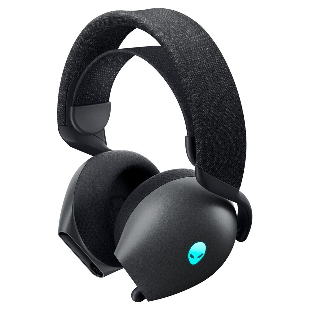 Alternative view of DELL Alienware Tri-Mode Wireless Gaming Headset - AW725H - Dark Side of the Moon