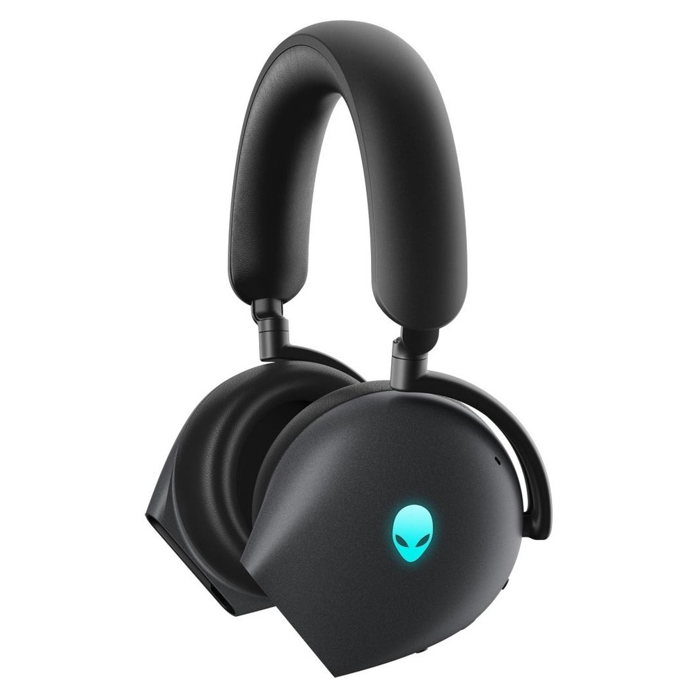 Alternative view of DELL Alienware Tri-Mode Wireless Gaming Headset - AW920H - Dark Side of the Moon