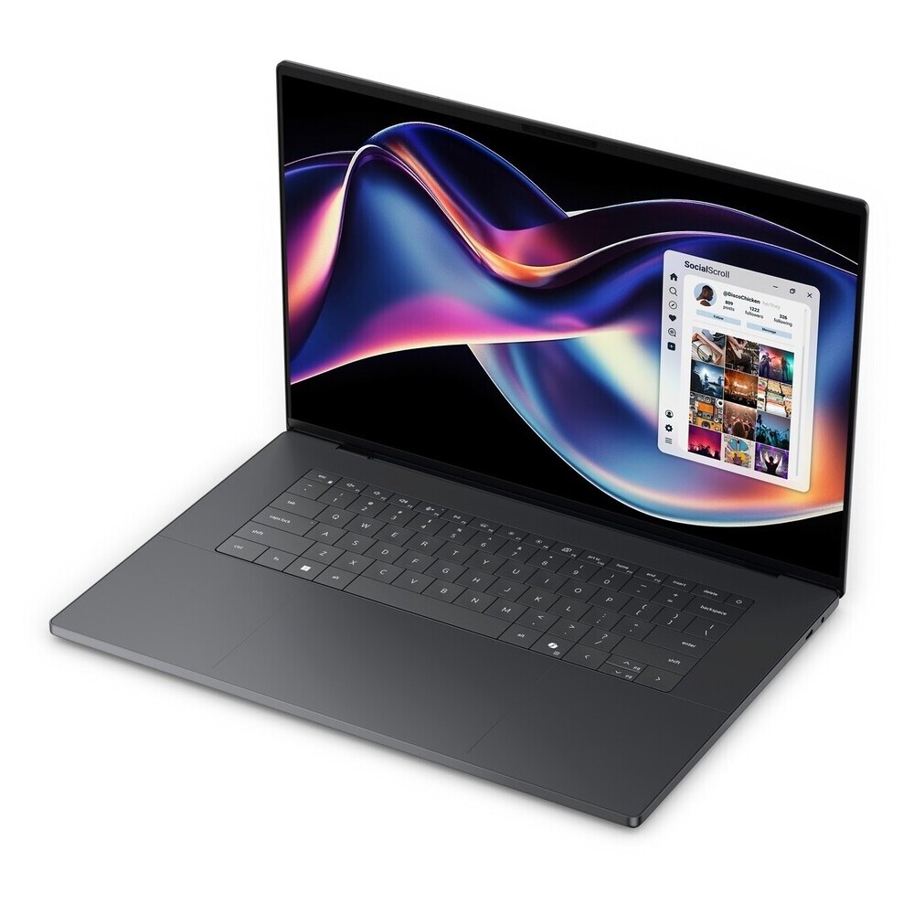 Alternative view of DELL XPS 16 DA16260 16.0'' 3.2K OLED Touch/Ultra X7 358H/64GB/2TB SSD/Win 11 Pro/2Y NBD/Graphite