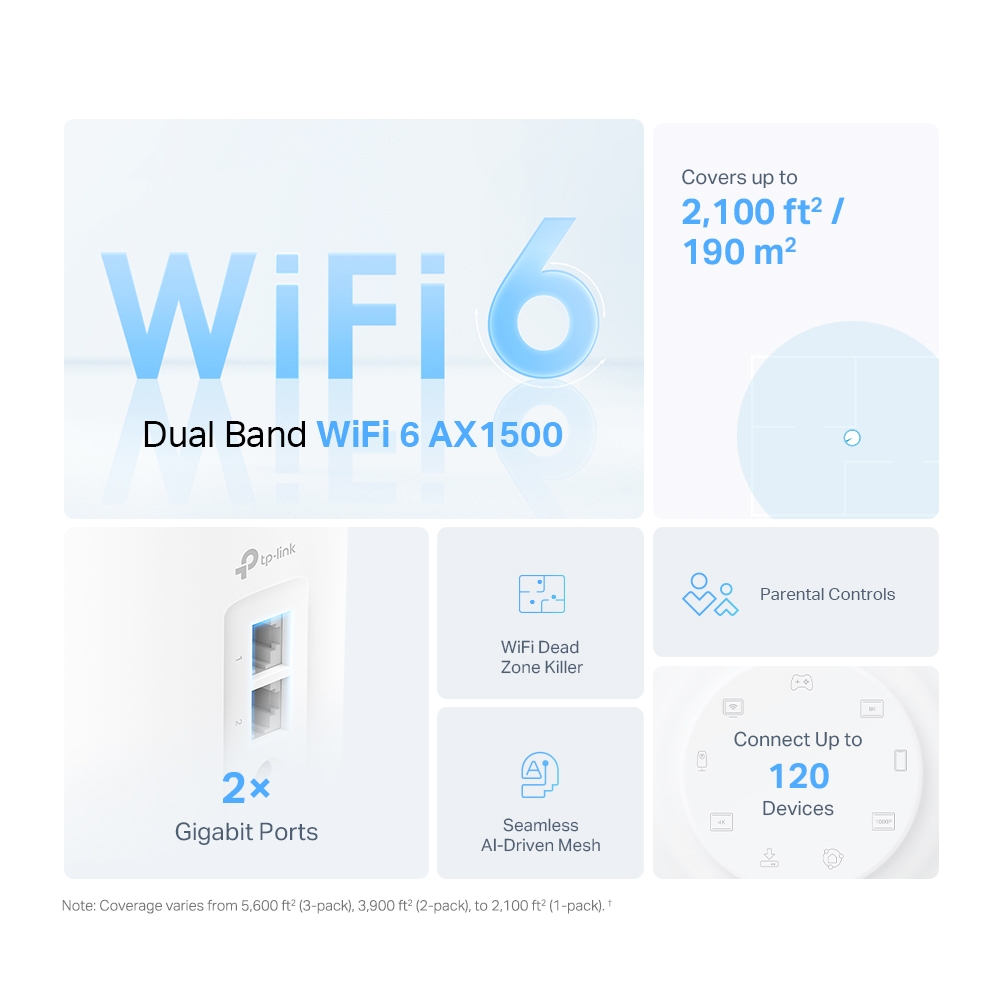 Alternative view of TP-LINK Deco X10 2-Pack