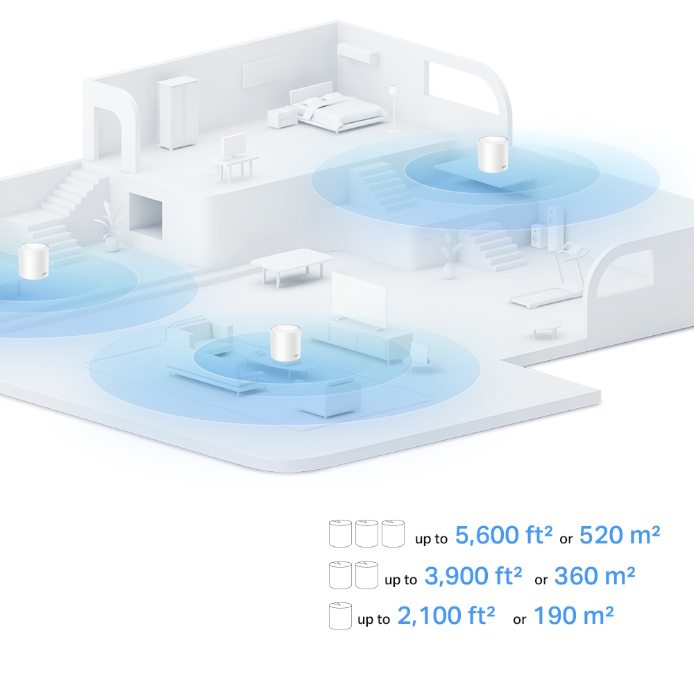 TP-LINK Deco X10 3-Pack - Image 4