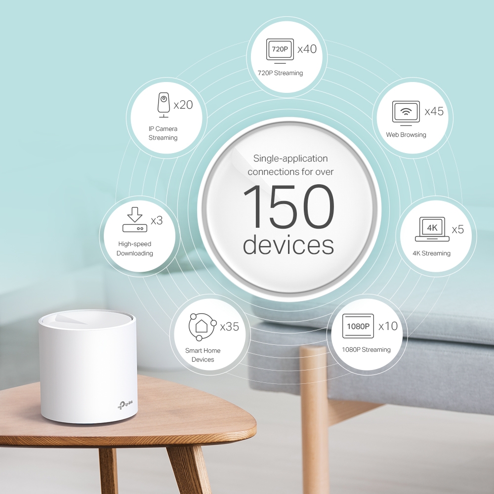 Alternative view of TP-LINK DECO X60 1-Pack