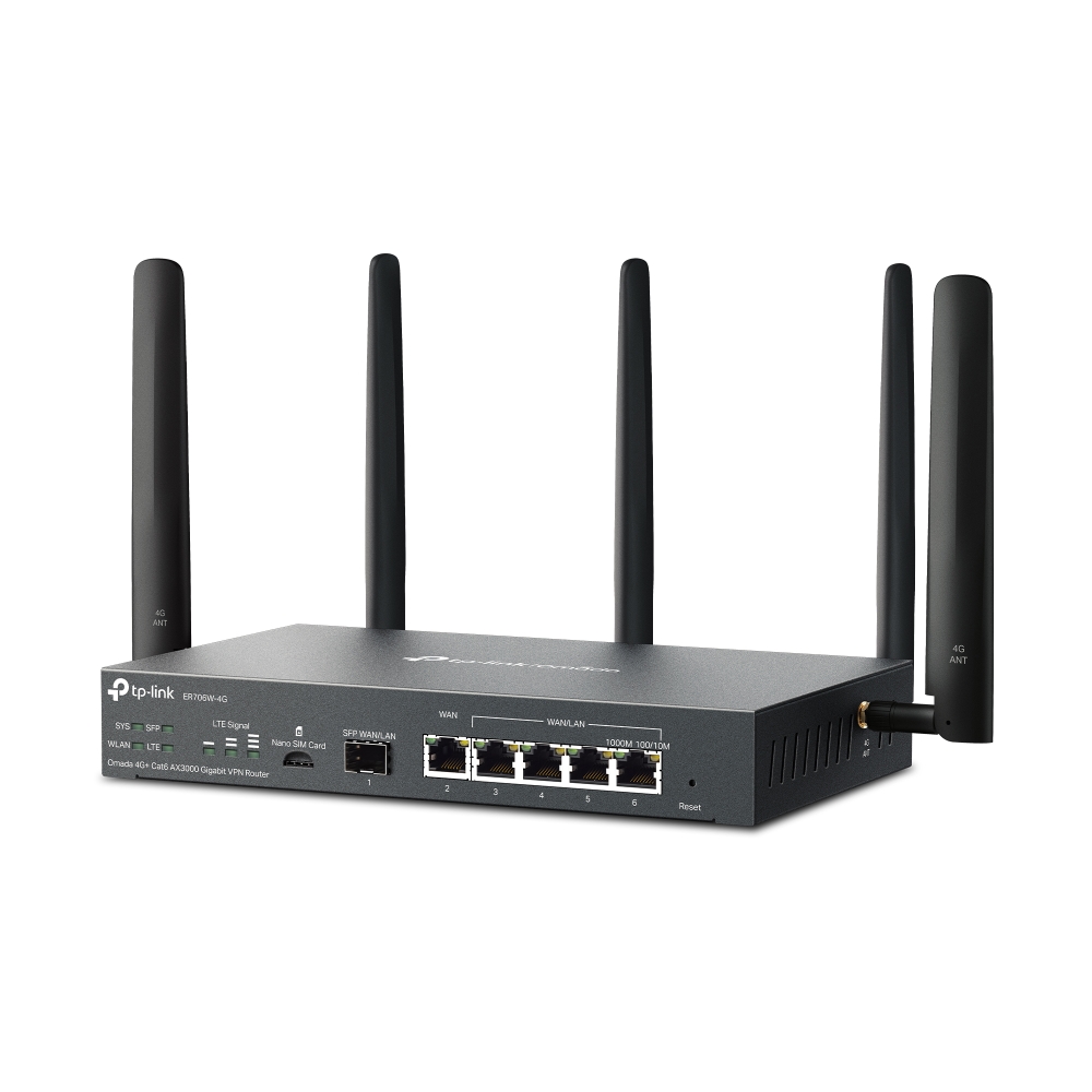 Alternative view of TP-LINK VPN Router ER706W-4G