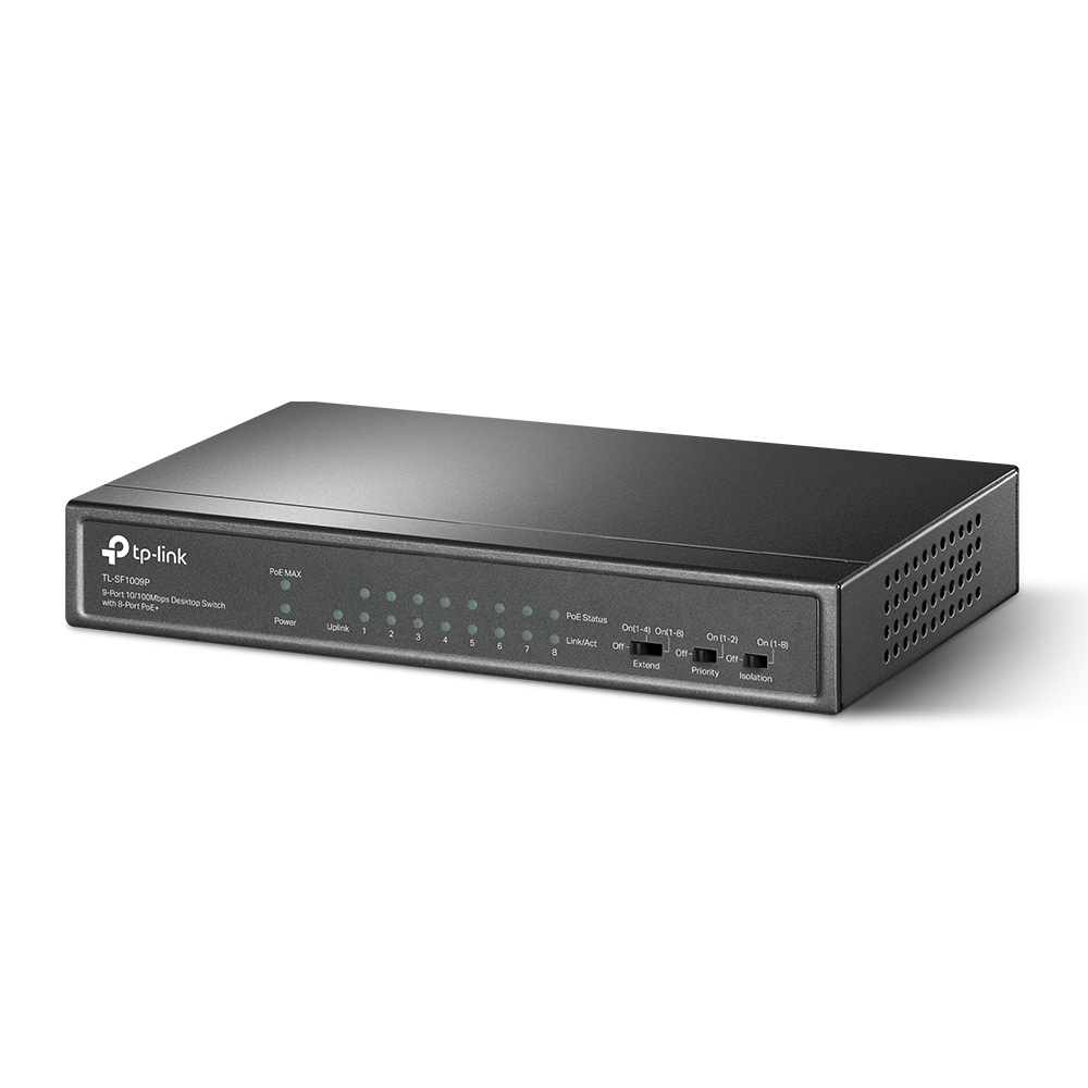 Alternative view of TP-LINK Switch TL-SF1009P