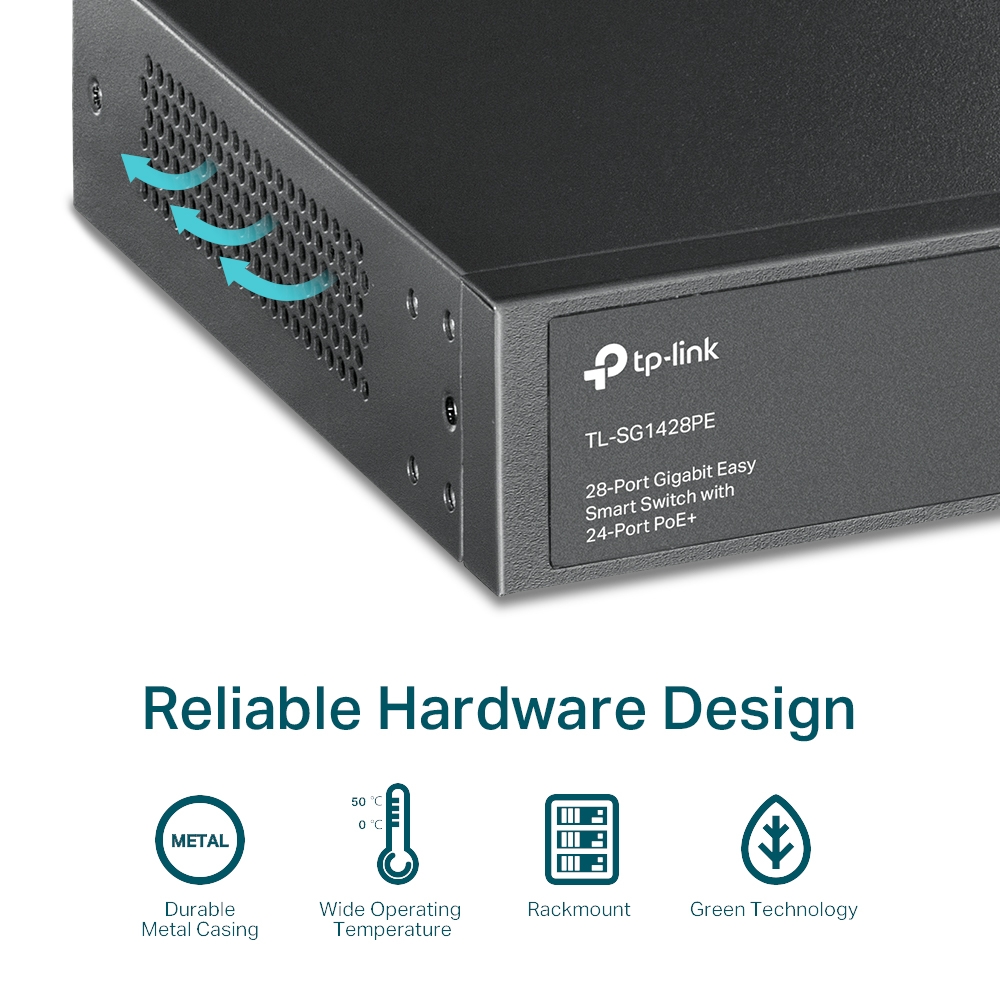TP-LINK TL-SG1428PE MANAGED SWITCH - Image 6