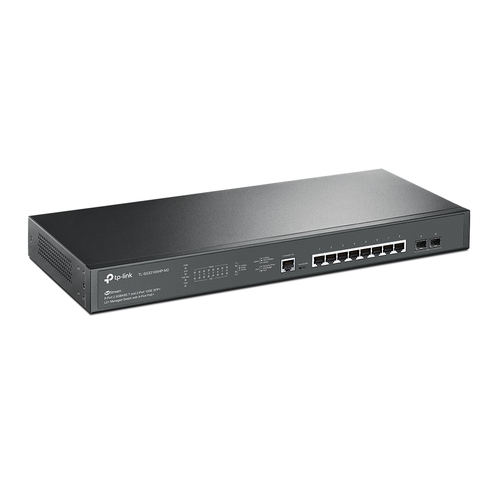 Alternative view of TP-LINK SWITCH TL-SG3210XHP-M2