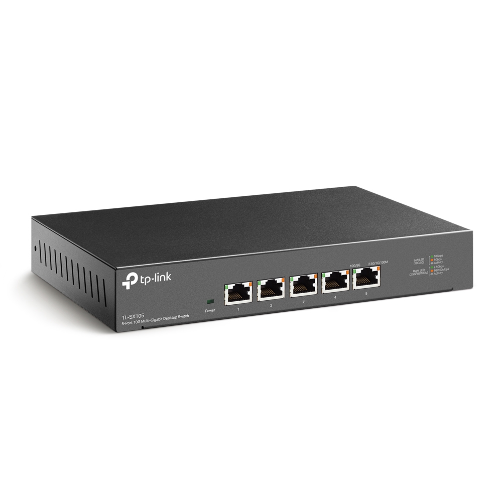 Alternative view of TP-LINK TL-SX105 5-Port 10G Desktop Switch