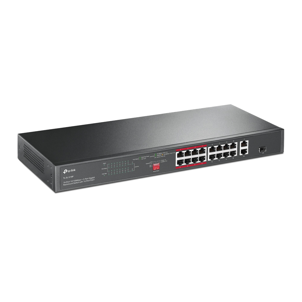 Alternative view of TP-LINK SWITCH TL-SL1218P